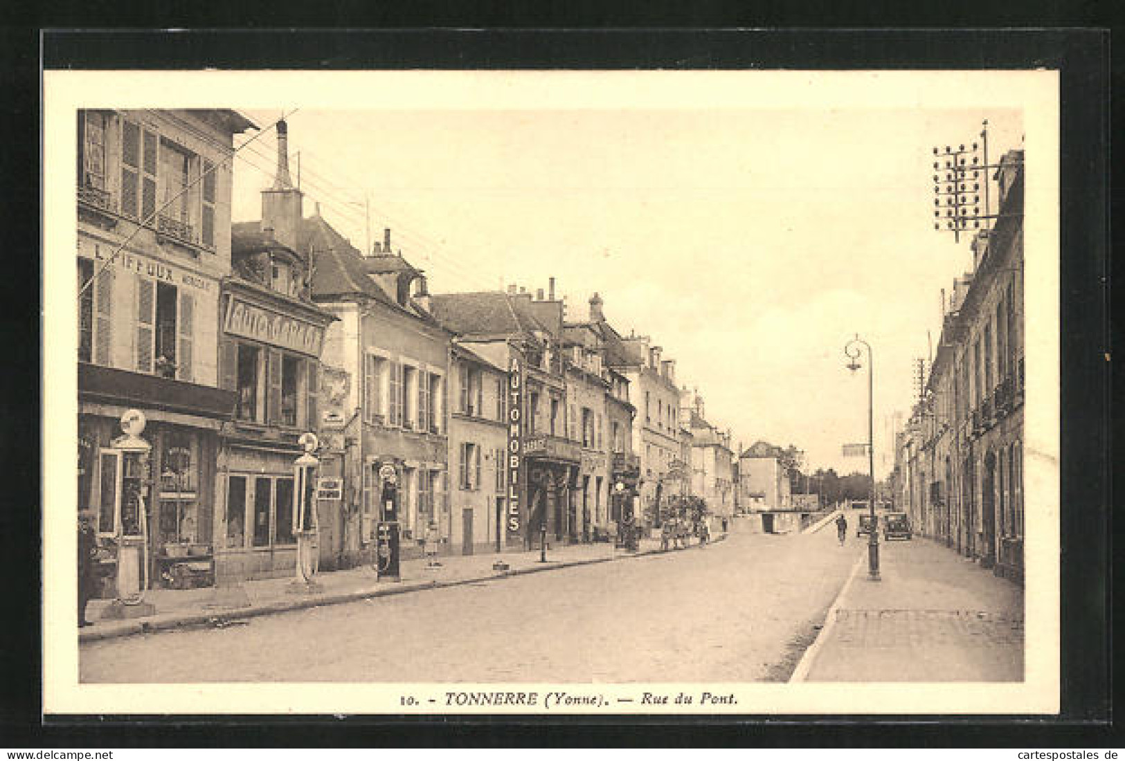 CPA Tonnerre, Rue Du Pont  - Tonnerre