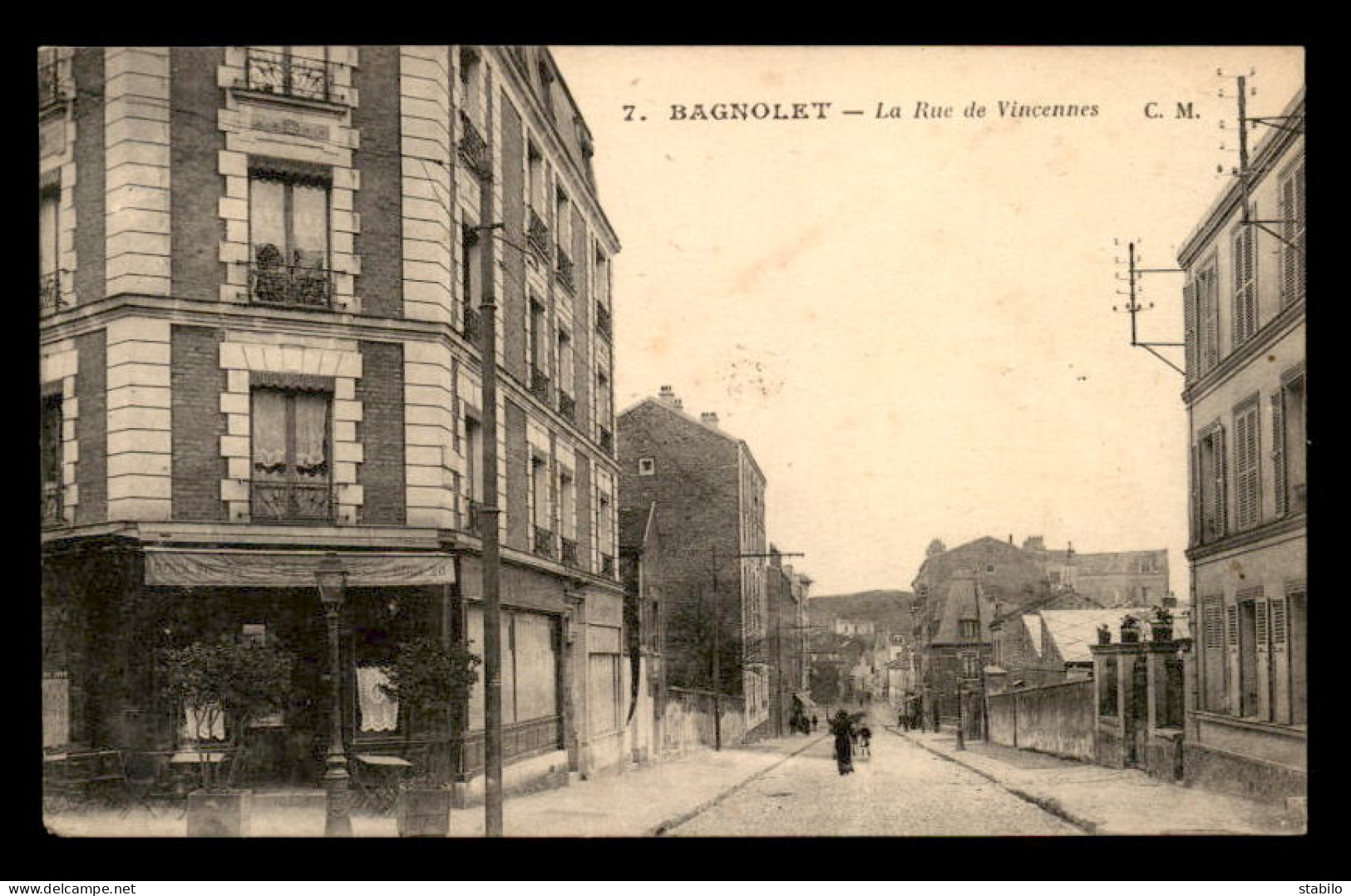 93 - BAGNOLET - LA RUE DE VINCENNES - Bagnolet