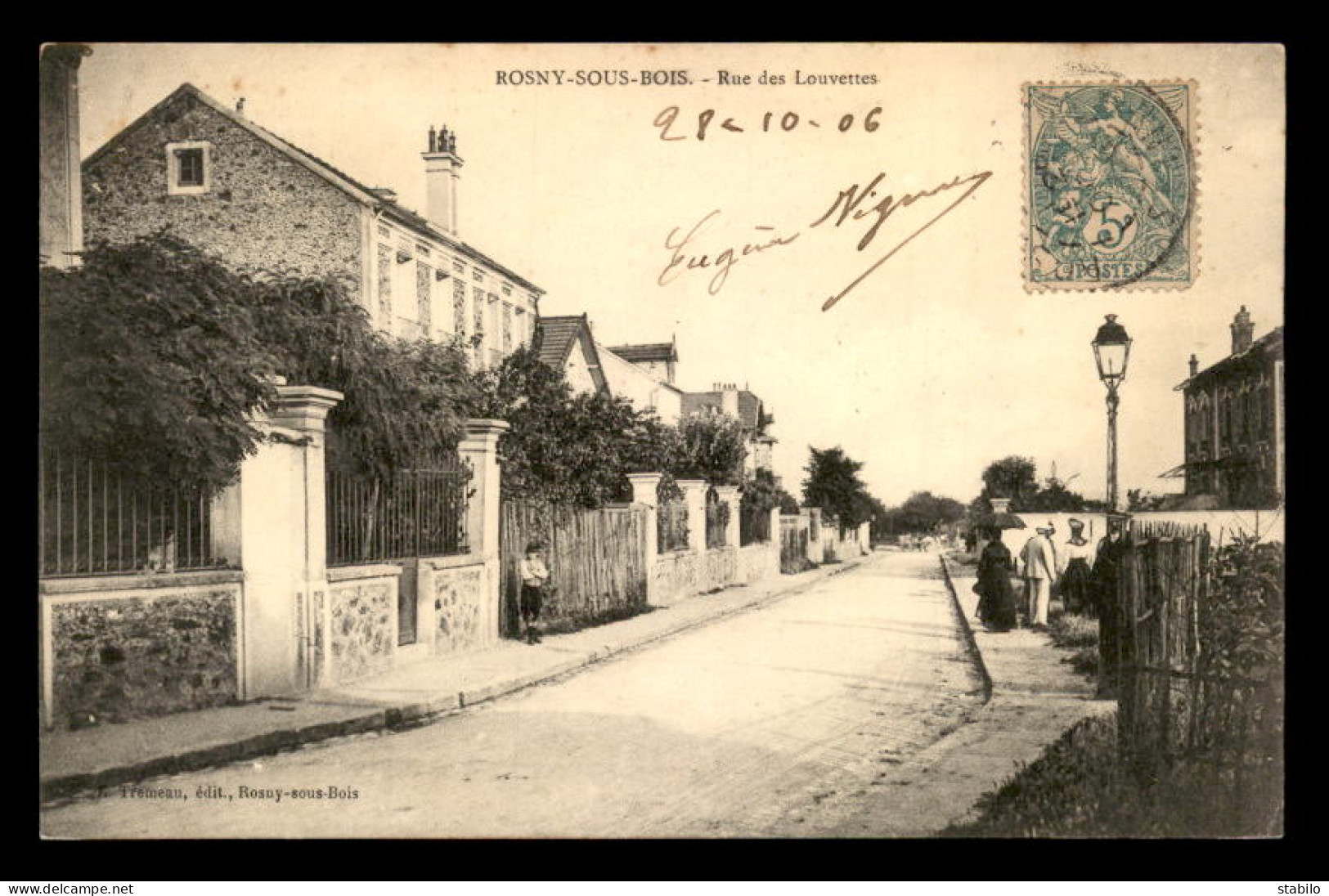 93 - ROSNY-SOUS-BOIS - RUE DES LOUVETTES - Rosny Sous Bois