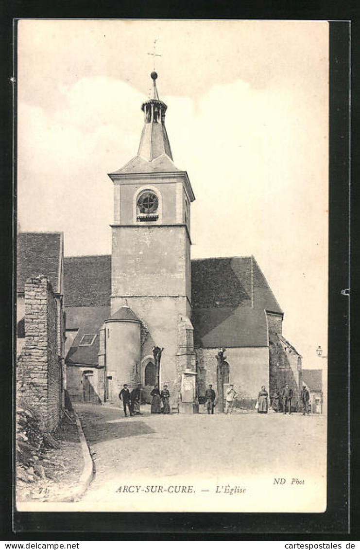 CPA Arcy-sur-Cure, L`Église  - Other & Unclassified