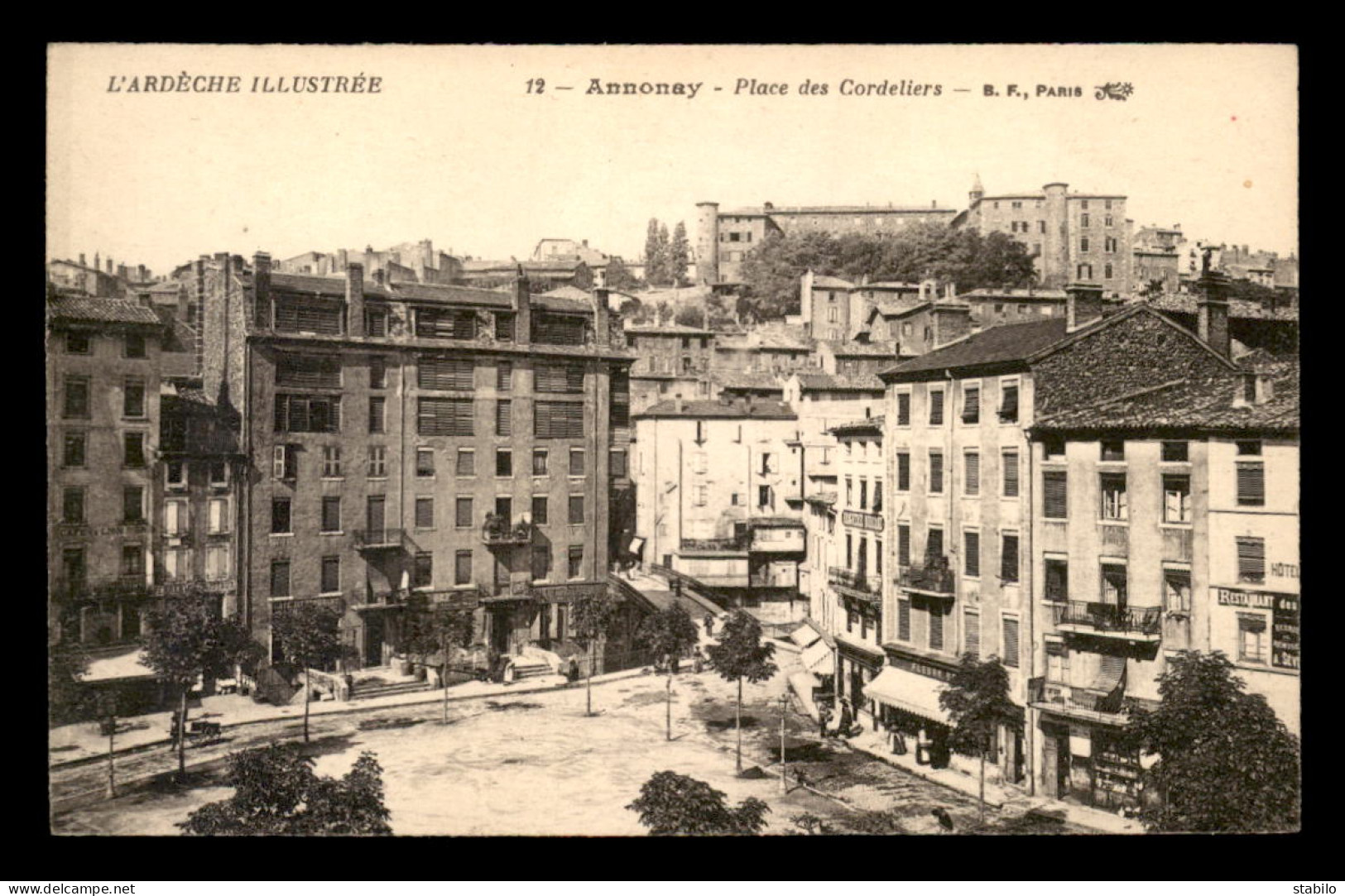 07 - ANNONAY - PLACE DES CORDELIERS - Annonay