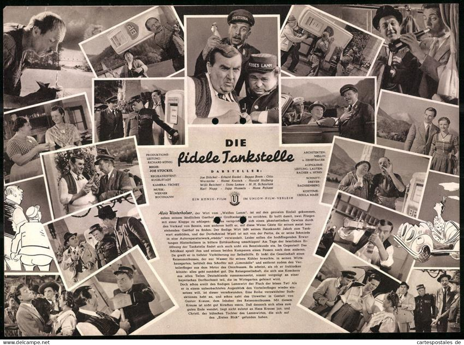 Filmprogramm IFB Nr. 999, Die Fidele Tankstelle, Joe Stöckel, Beppo Brem, Regie: Joe Stöckel  - Zeitschriften