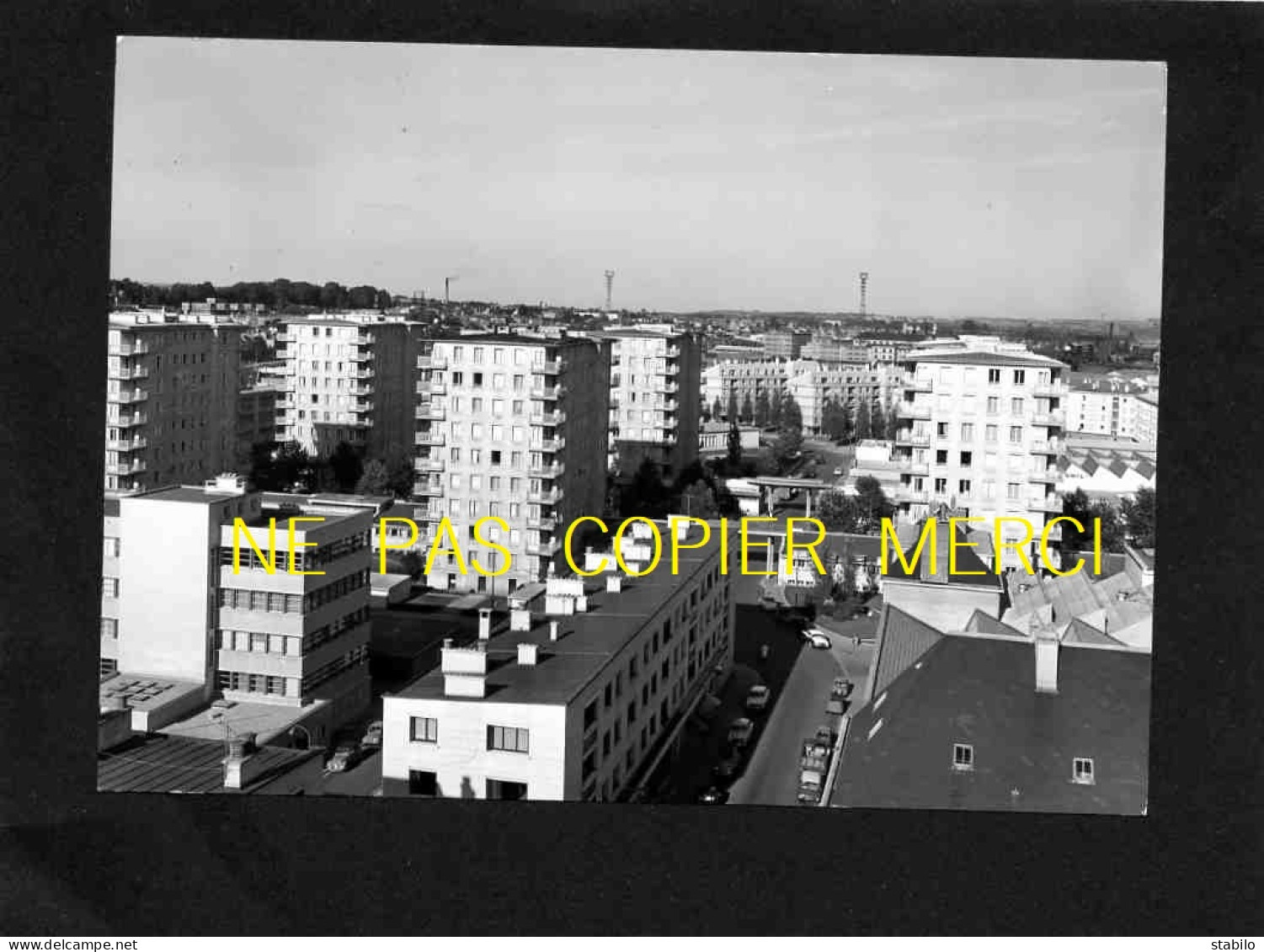 14 - CAEN - TIRAGE PHOTOGRAPHIQUE ORIGINAL, BON A TIRER N° 9275 - Caen