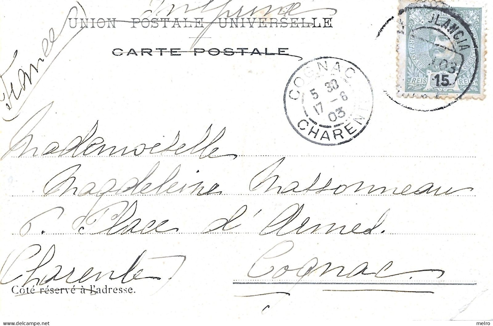 Portugal- VACCAS BRAVAS NO ALEMTEJO  -(Circulado Em  17-8-1903) - Other & Unclassified