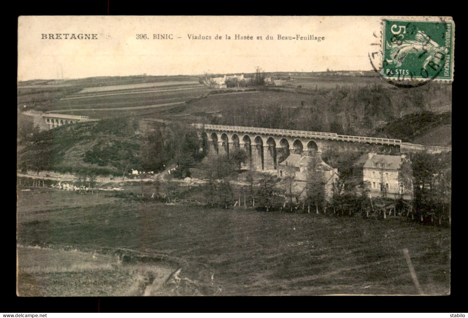 22 - BINIC - VIADUCS DE LA HASEE ET DU BEAU-FEUILLAGE - Binic