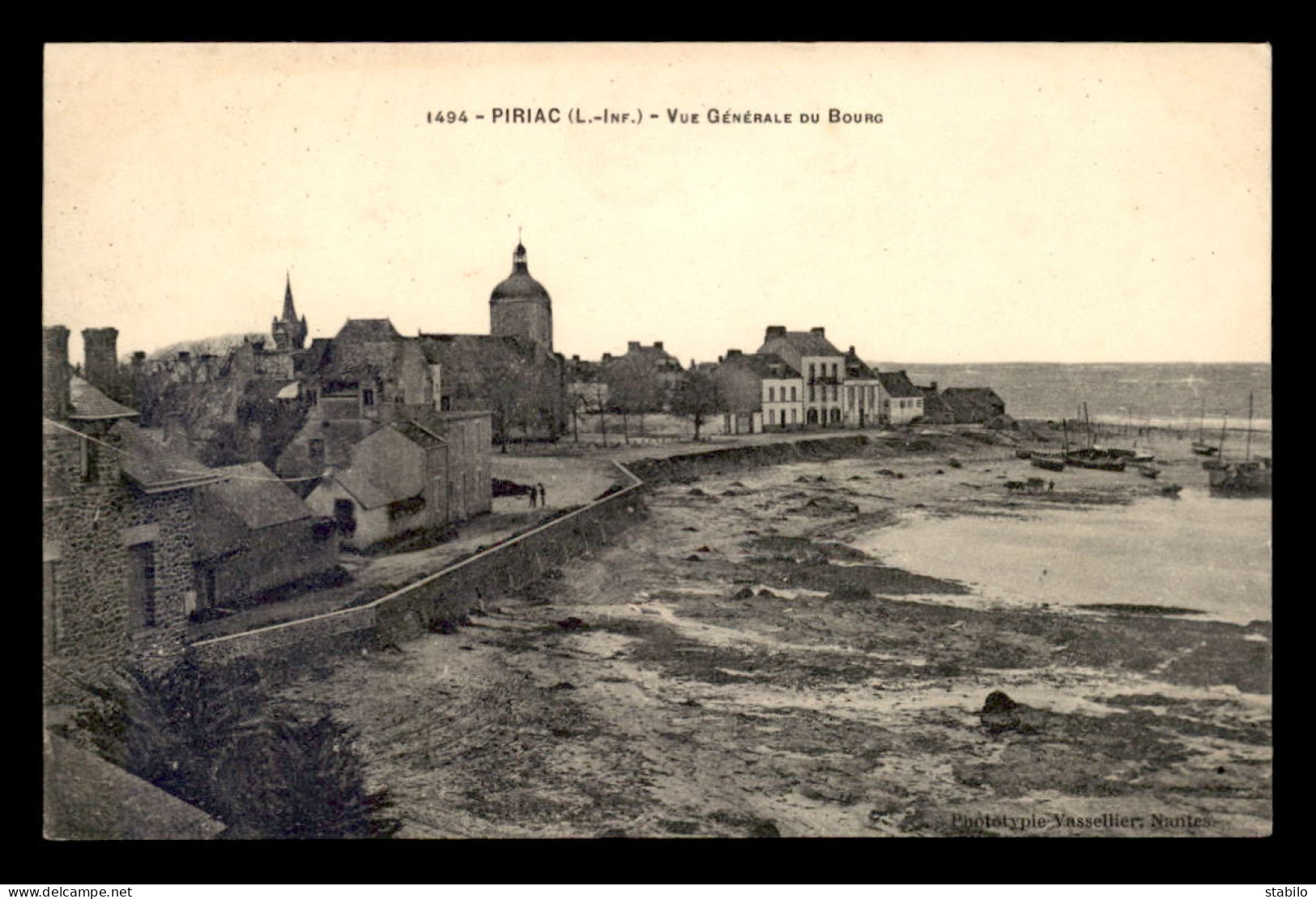 44 - PIRIAC - VUE GENERALE DU BOURG - Piriac Sur Mer