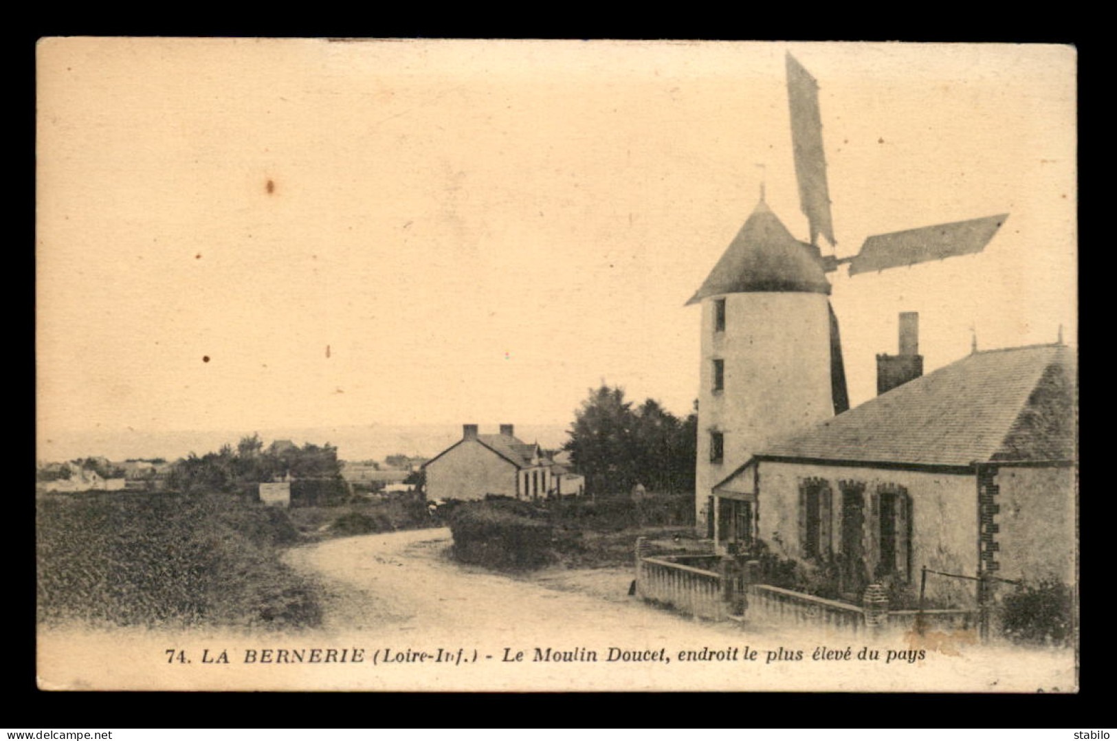 44 - LA BERNERIE - LE MOULIN A VENT DOUCET - La Bernerie-en-Retz