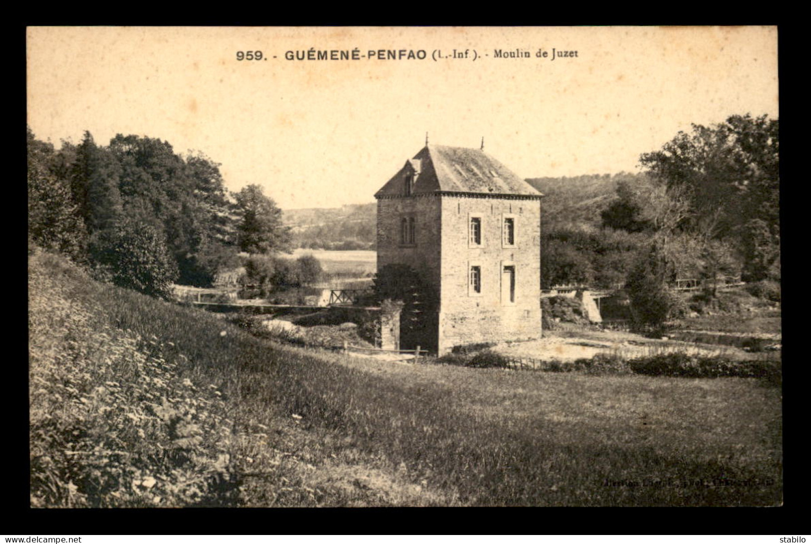 44 - GUEMENE-PENFAO - MOULIN A EAU DE JUZET - Guémené-Penfao