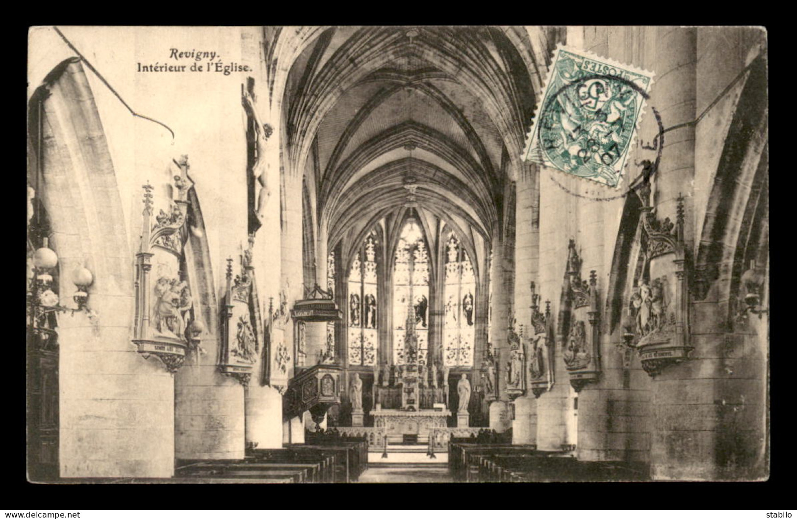 55 - REVIGNY-SUR-ORNAIN - INTERIEUR DE L'EGLISE - Revigny Sur Ornain