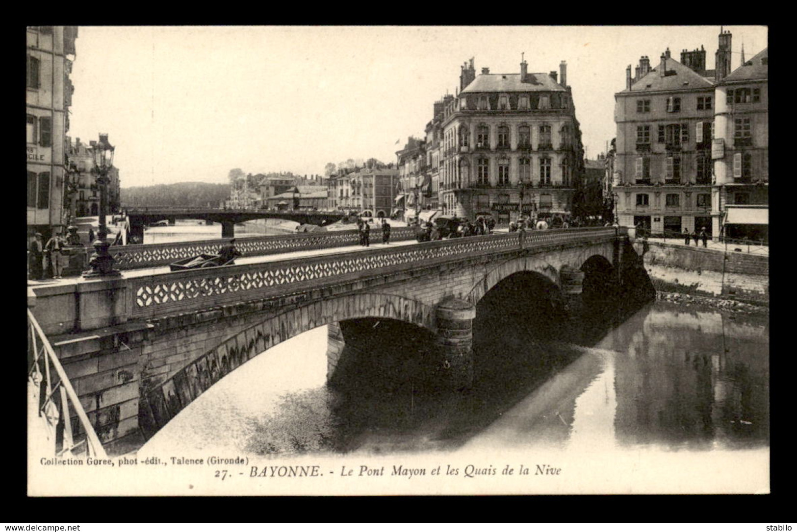 64 - BAYONNE - LE PONT MAYON ET LES QUAIS DE LA NIVE - Bayonne