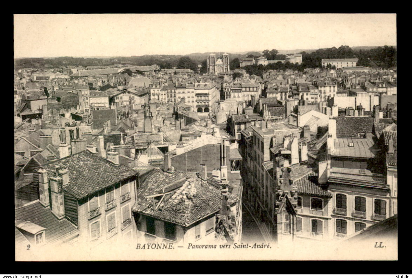 64 - BAYONNE - PANORAMA VERS ST-ANDRE - Bayonne