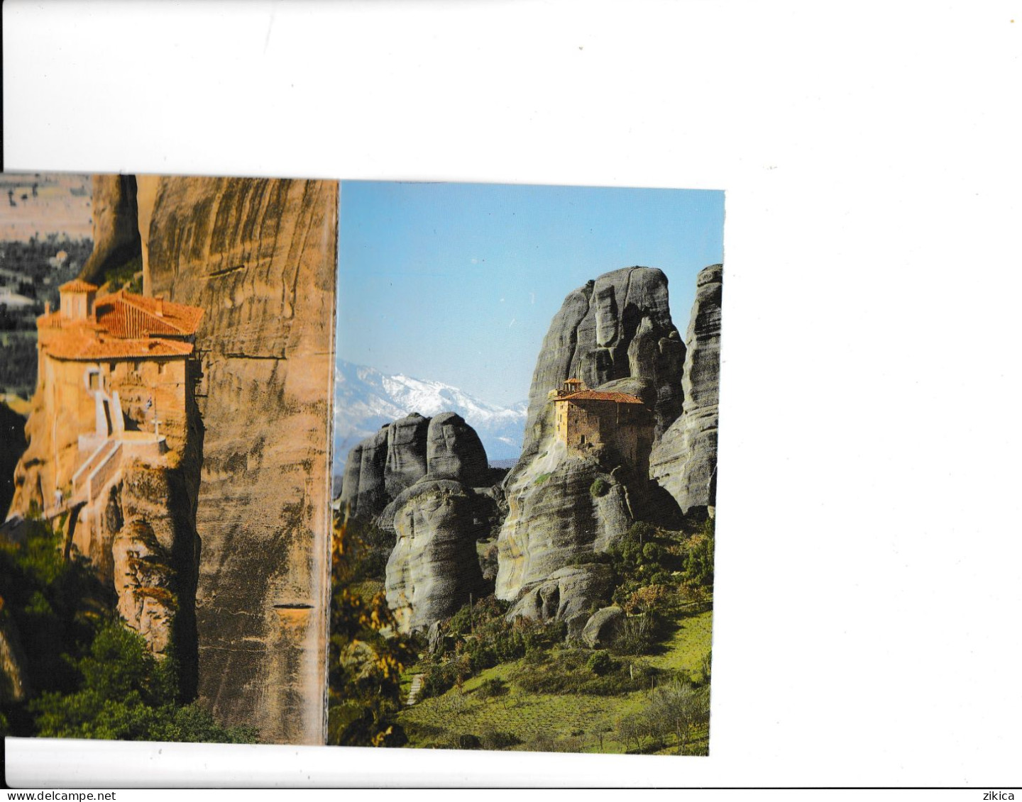 Greece - Meteora / Meteori - Strip Of 8 Photos - Grèce