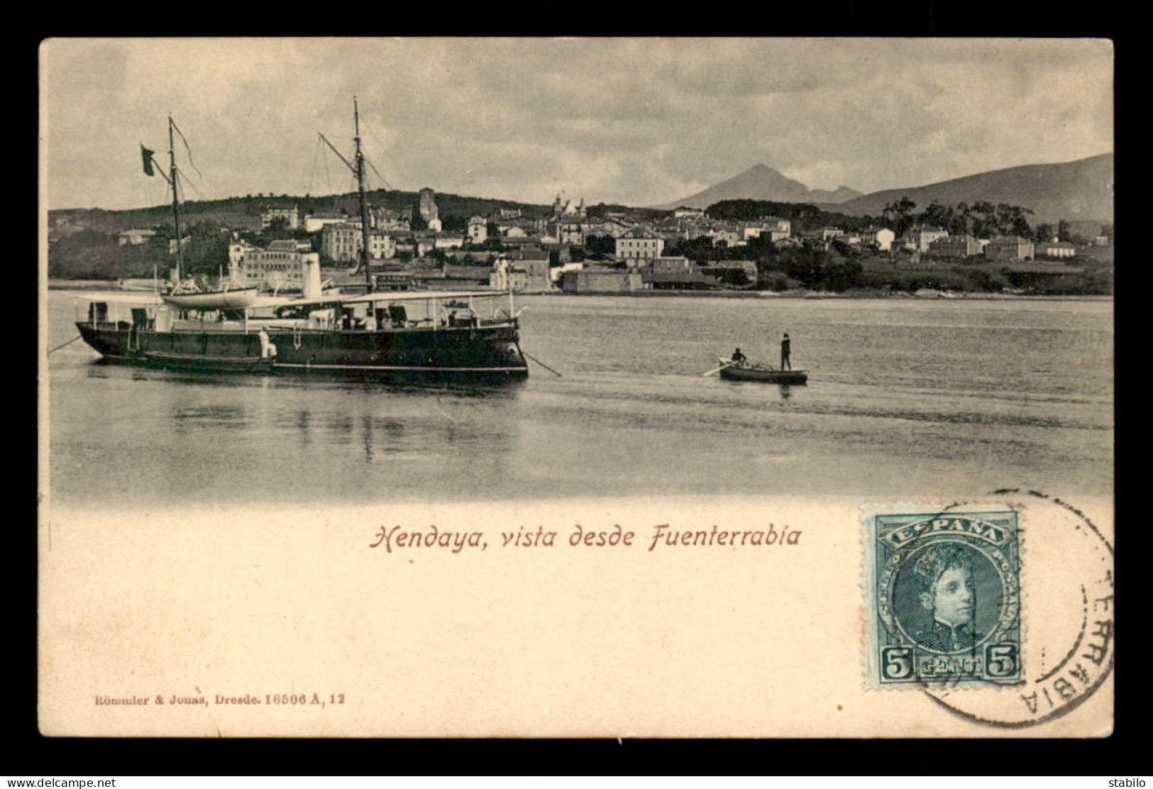 64 - HENDAYE - FONTARABIE - CARTE ESPAGNOLE - Hendaye