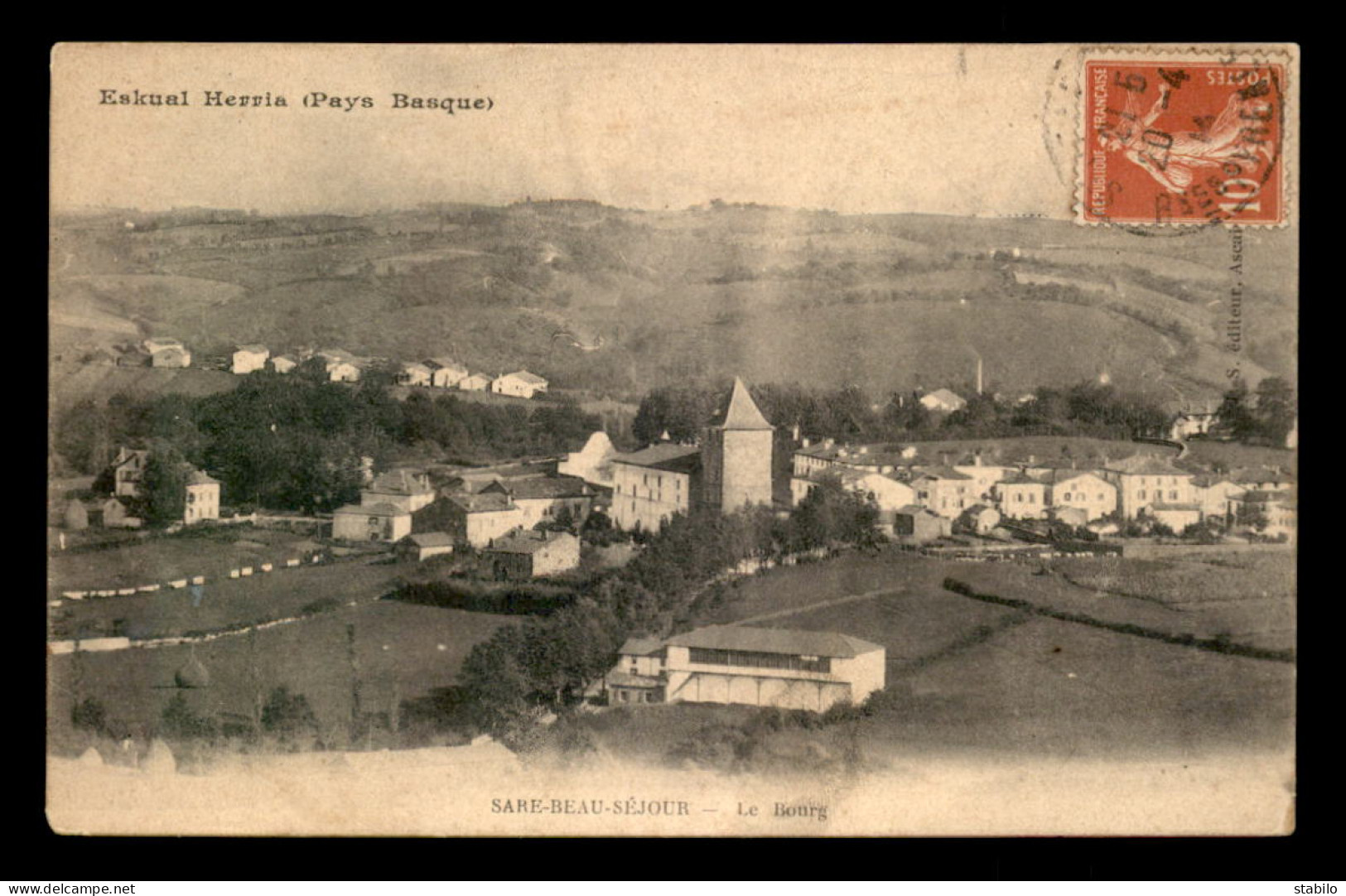 64 - SARE-BEAU-SEJOUR - LE BOURG - Sare