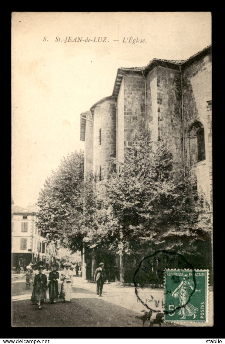 64 - ST-JEAN-DE-LUZ - L'EGLISE - Saint Jean De Luz