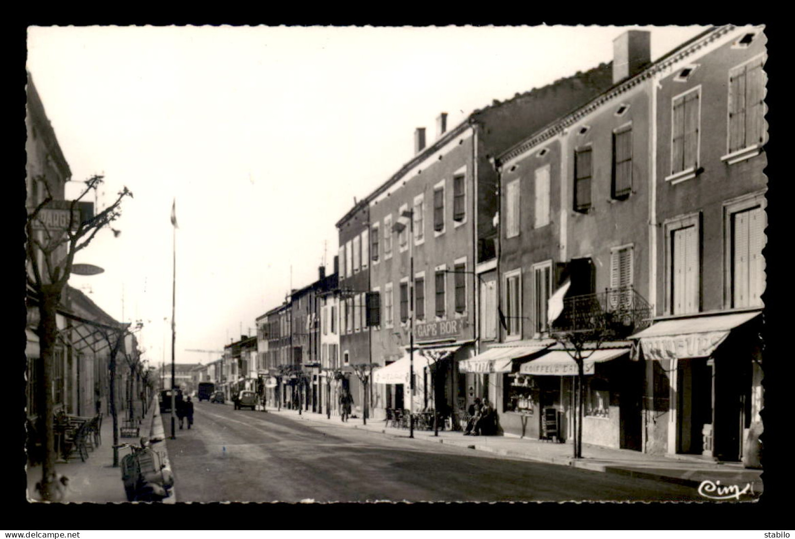 81 - PUYLAURENS - AVENUE DE TOULOUSE - SCOOTER - Puylaurens