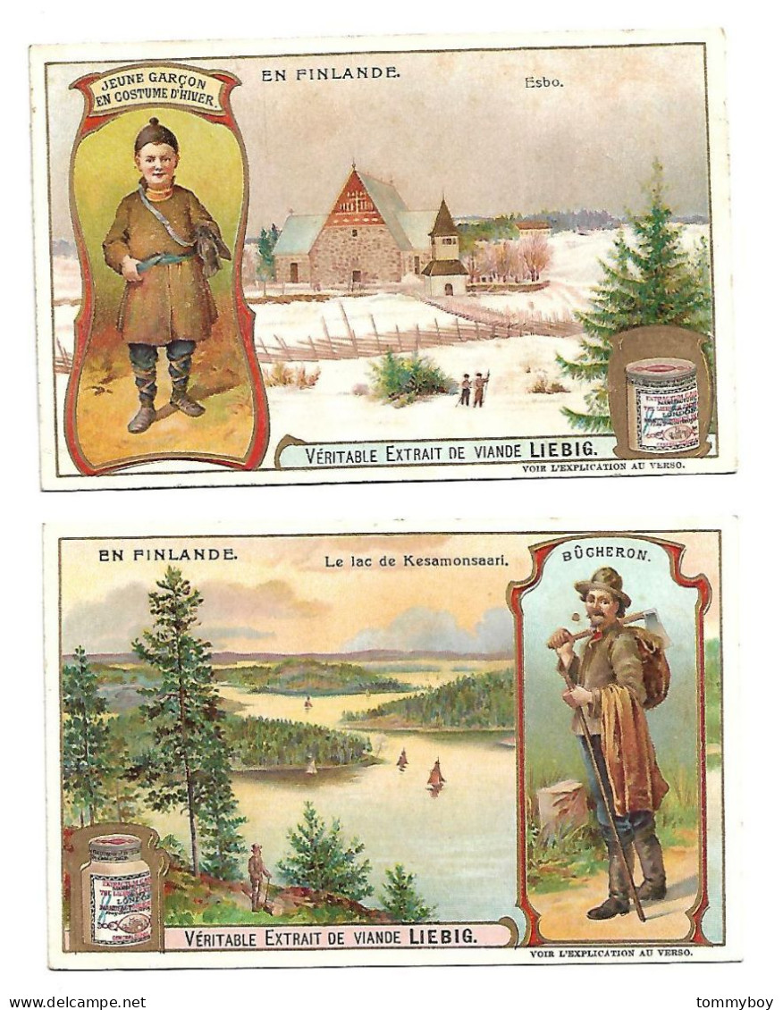 S 895, Liebig 6 Cards, En Finlande ( Ref B24) - Liebig