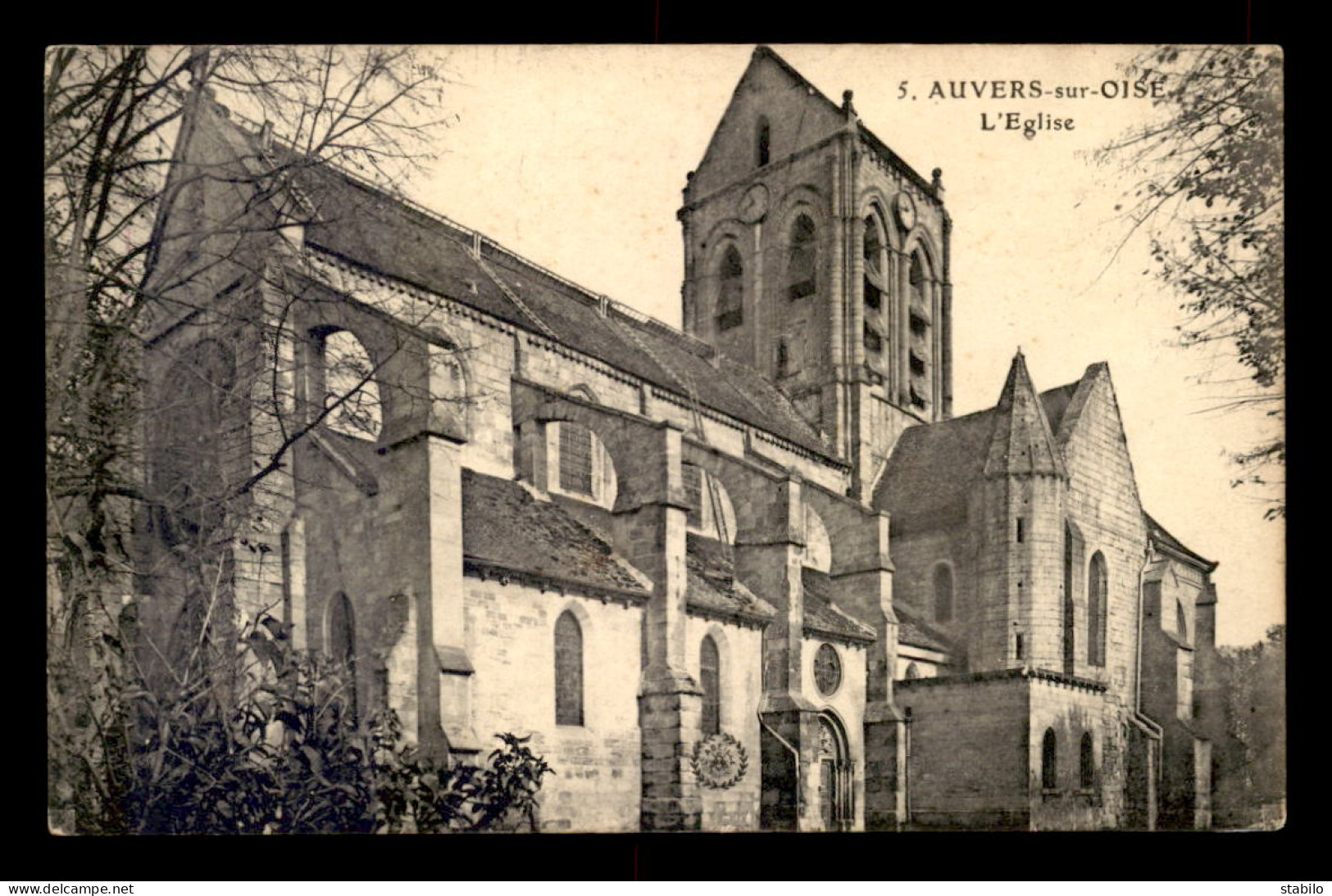 95 - AUVERS-SUR-OISE - L'EGLISE - Auvers Sur Oise