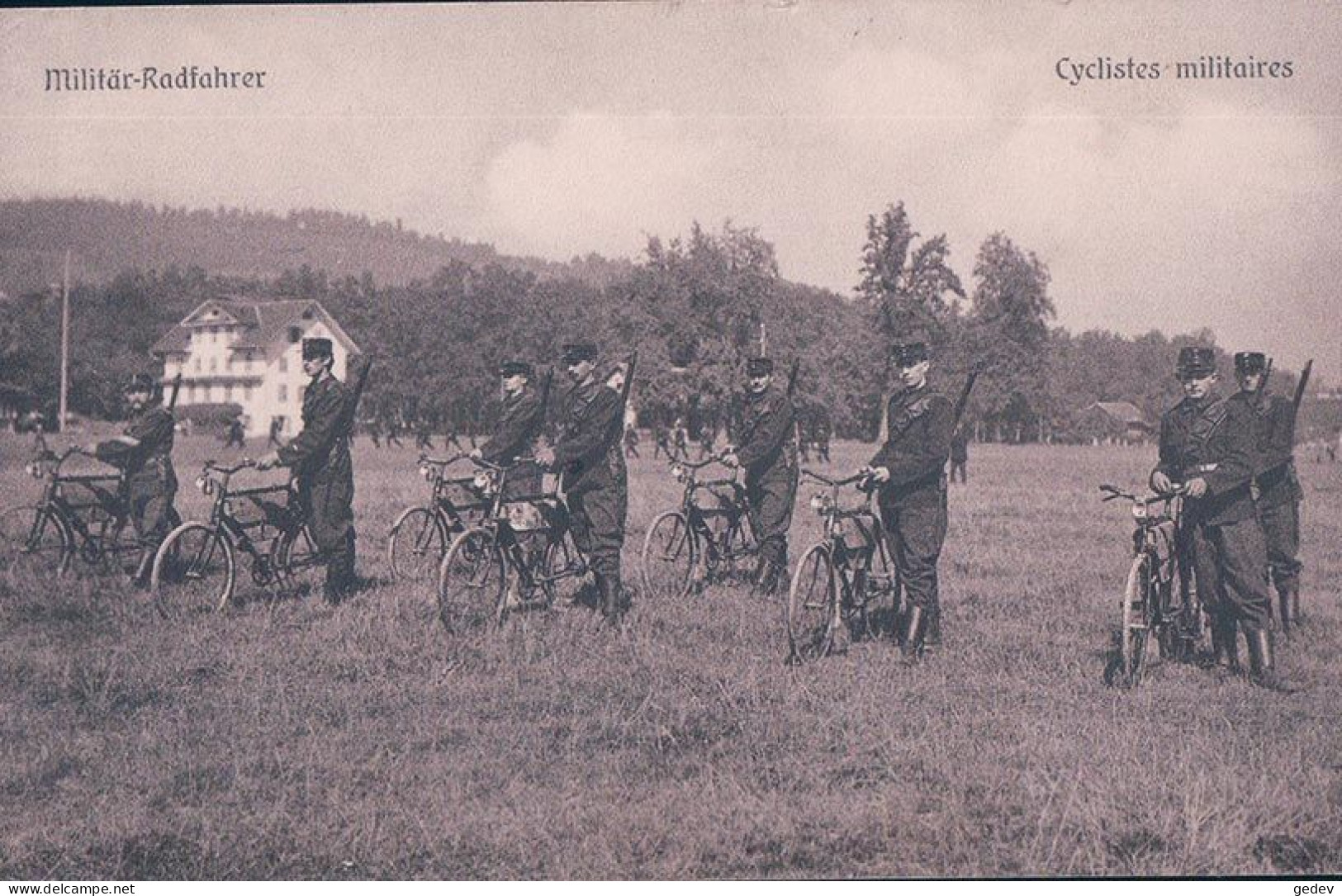 Armée Suisse, Les Cyclistes (395) - Manöver