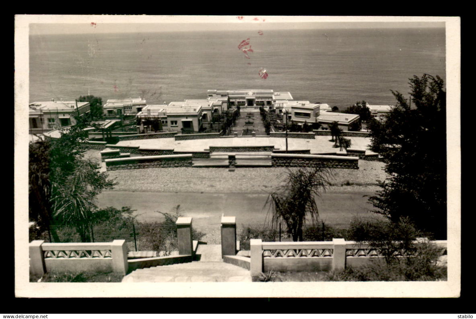 ALGERIE - ROUTE DE LA CORNICHE ENTRE BOUGIE ET DJIDJELLI - MANSOURIAH CITE DE LA SOCIETE ELECTRIQUE - Autres & Non Classés