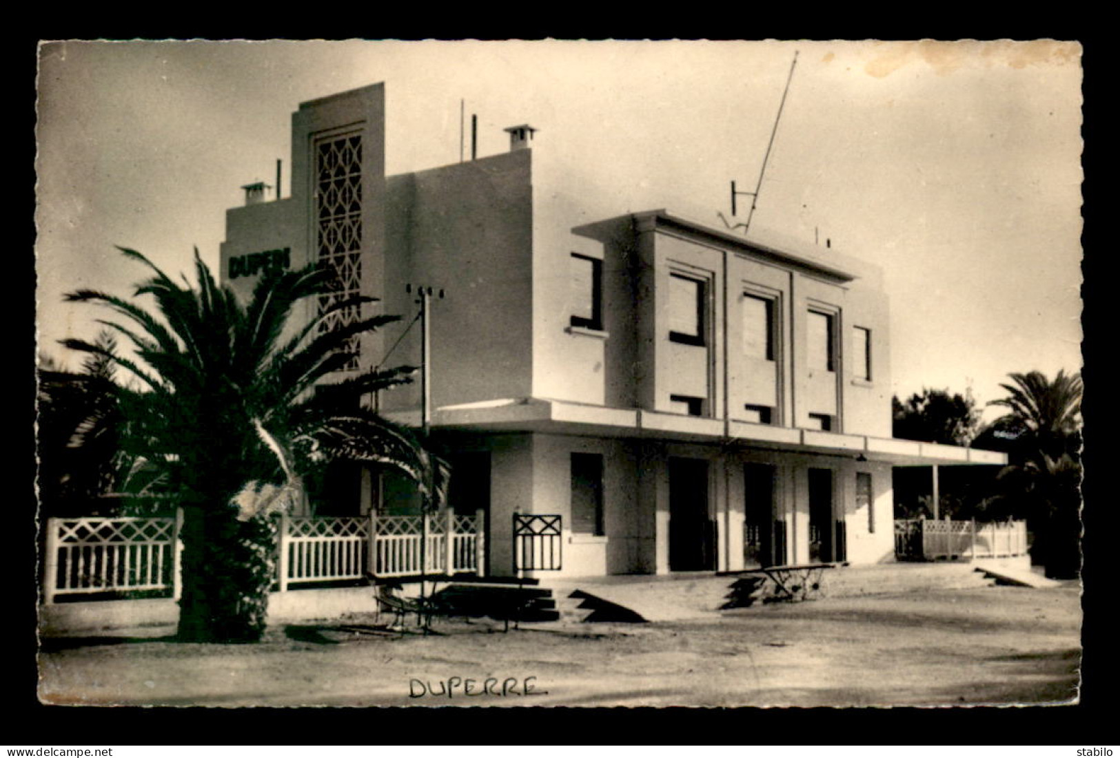 ALGERIE - DUPERRE - LA GARE DE CHEMIN DE FER - Autres & Non Classés