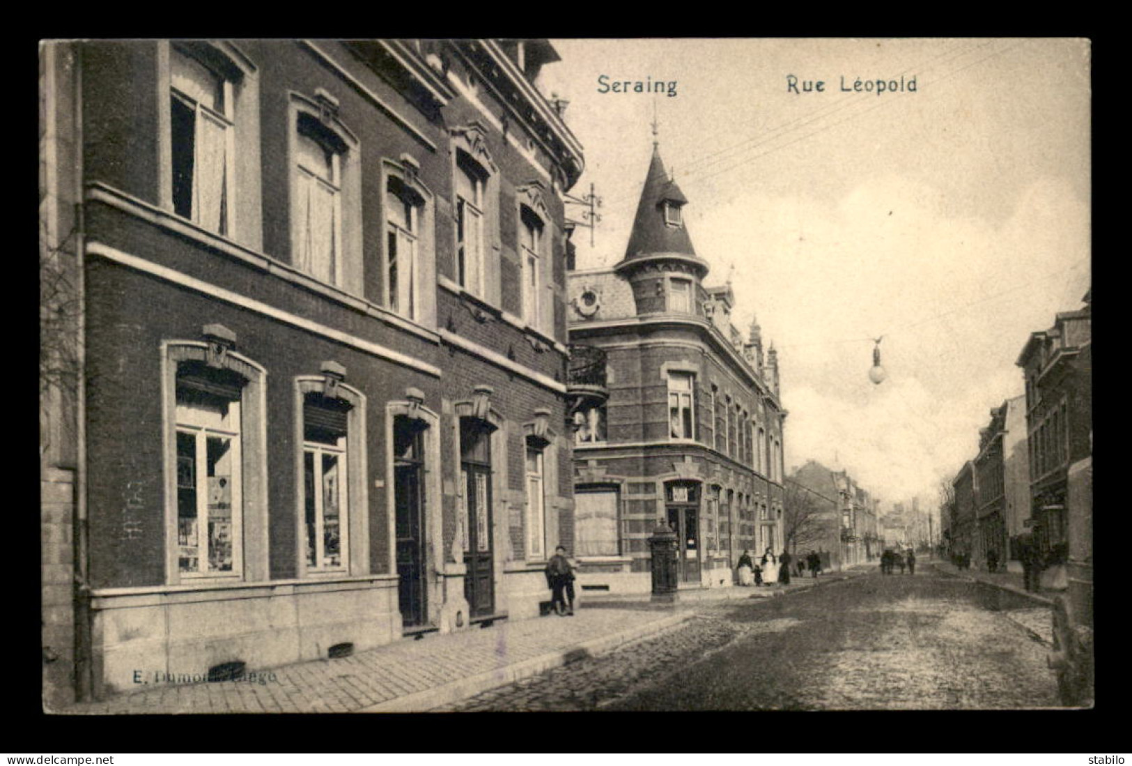 BELGIQUE - SERAING - RUE LEOPOLD - Seraing