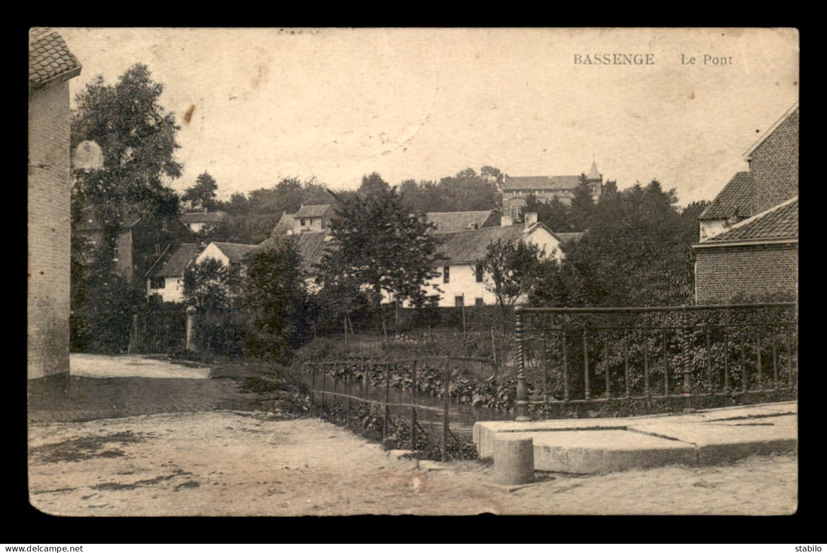 BELGIQUE - BASSENGE - LE PONT - Bassenge