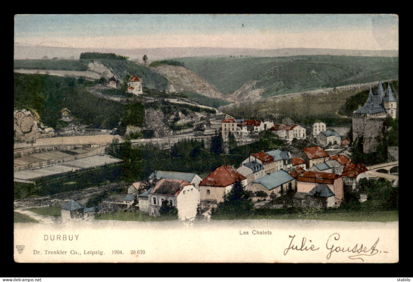 BELGIQUE - DURBUY - LES CHALETS - Durbuy