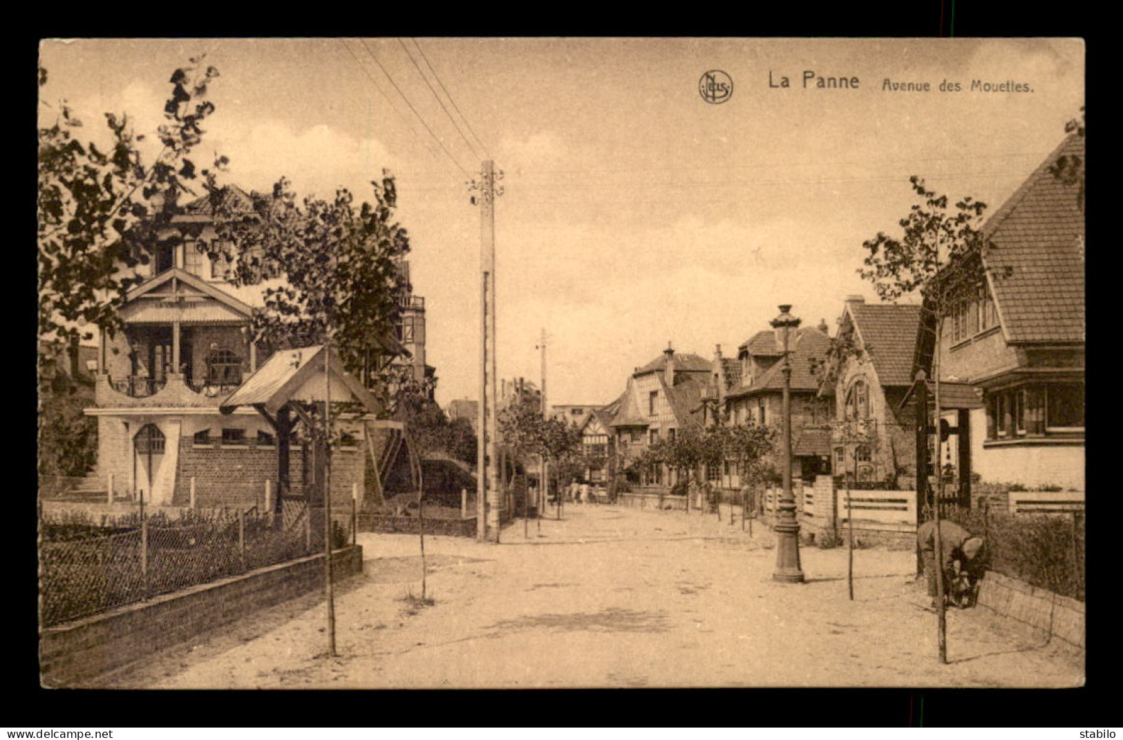 BELGIQUE - LA PANNE - AVENUE DES MOUETTES - De Panne