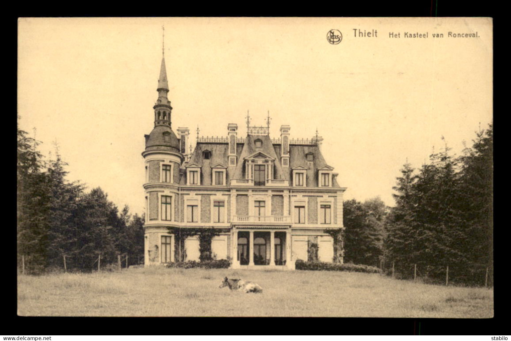 BELGIQUE - THIELT - HET KASTEEL VAN RONCEVAL - Tielt