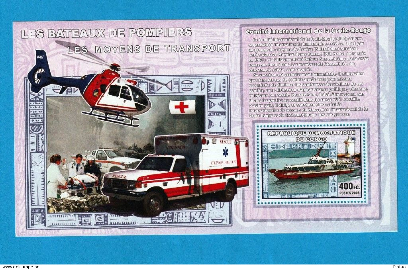 BAR8626- CONGO 2006- MNH (BARCOS) - Barcos