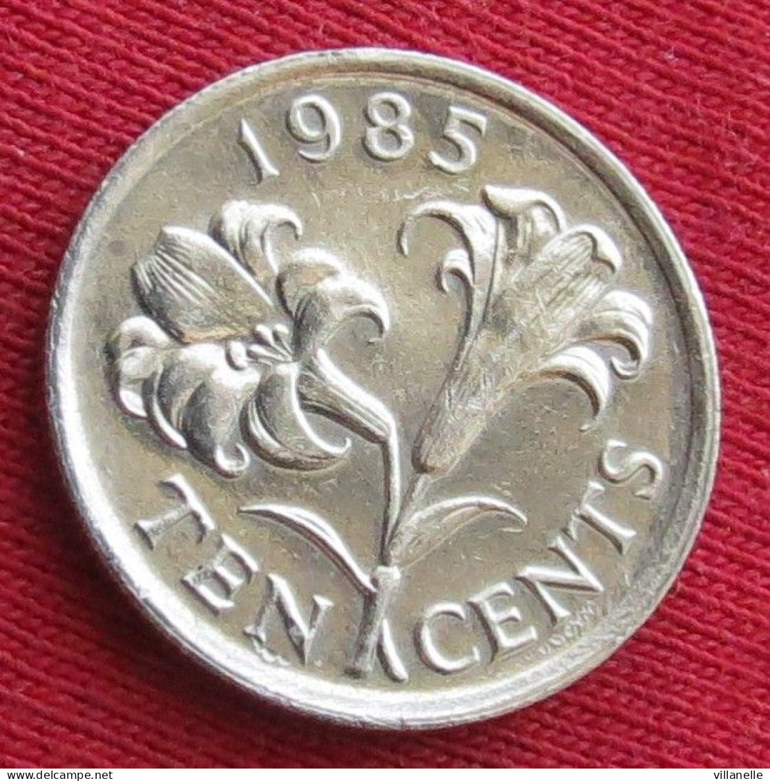 Bermuda 10 Cents 1985 KM# 17 Lt 1671  Bermudes Bermudas - Bermuda