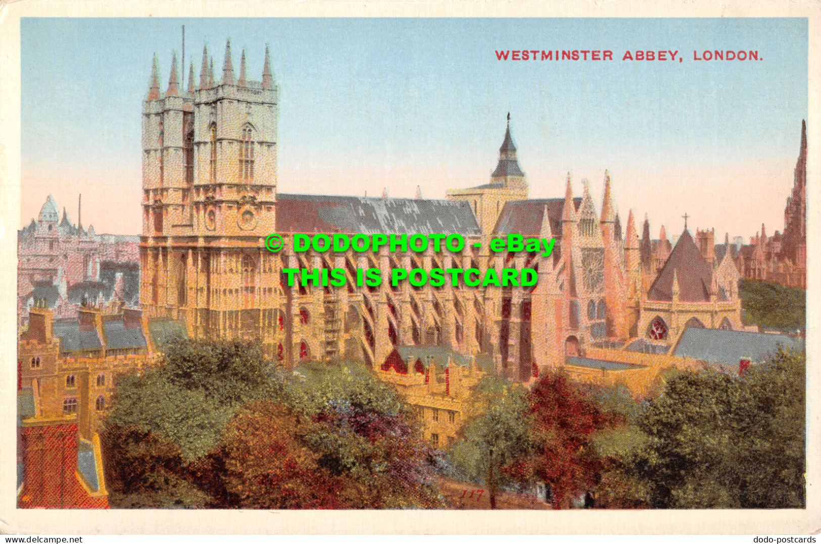 R481382 Westminster Abbey. London - Andere & Zonder Classificatie