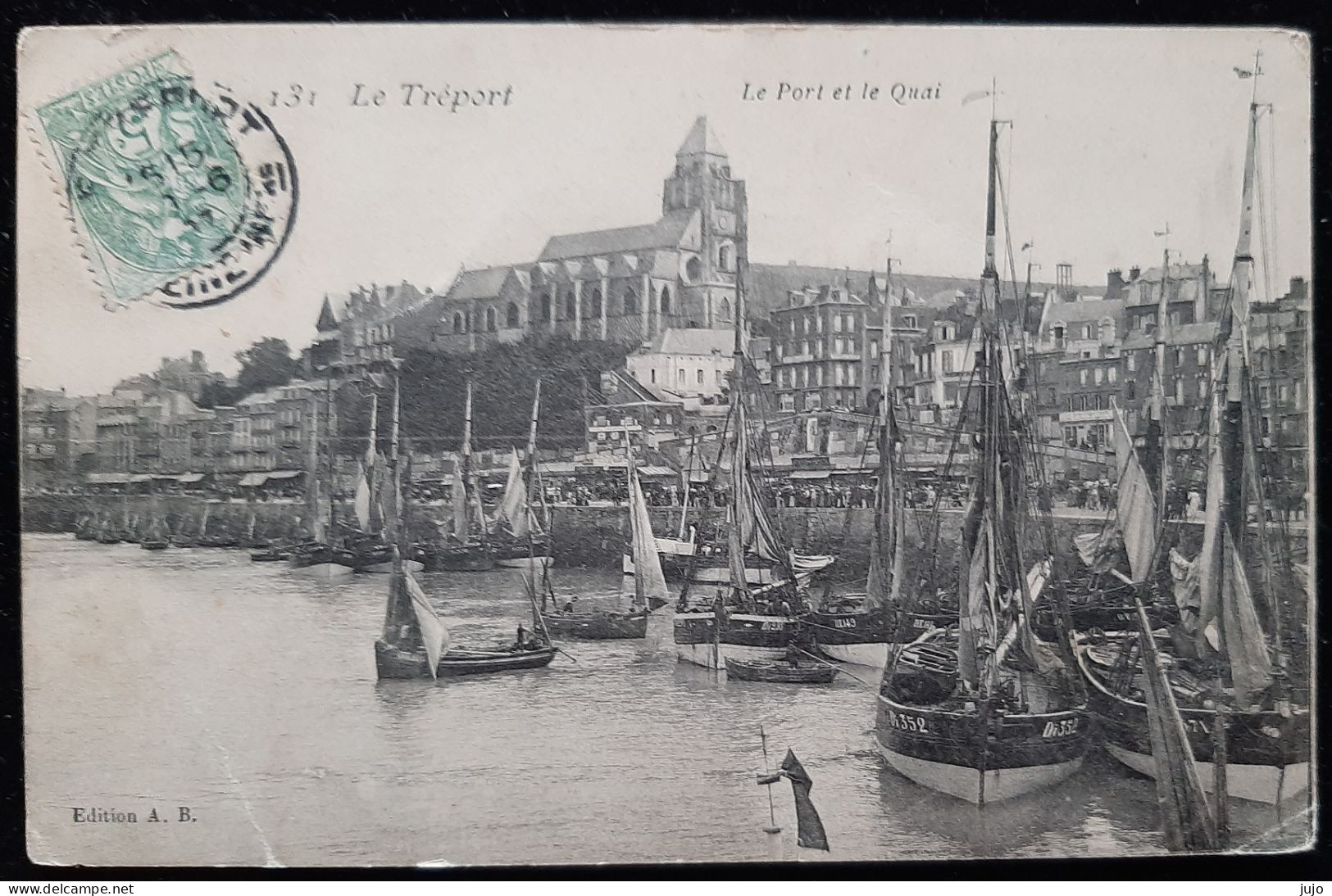 76 -  Le Tréport - Le Port Et Les Quais - Le Treport