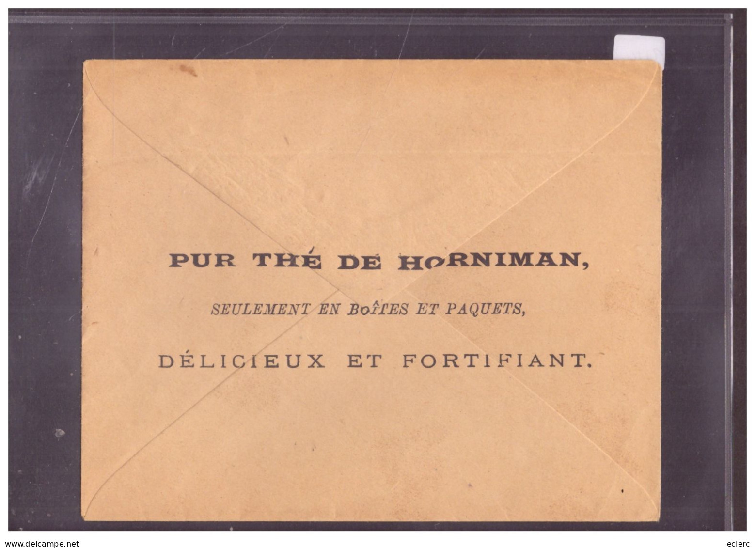 ENTIER POSTAL - GANZSACHE - HORNIMAN & Co Ltd, EXPORTERS OF PURE TEA LONDON - Entiers Postaux