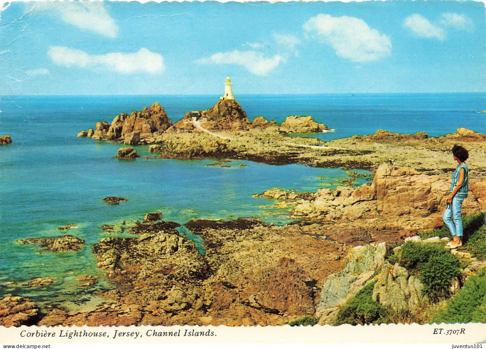 CPSM Jersey-Corbière Lighthouse     L2866 - La Corbiere