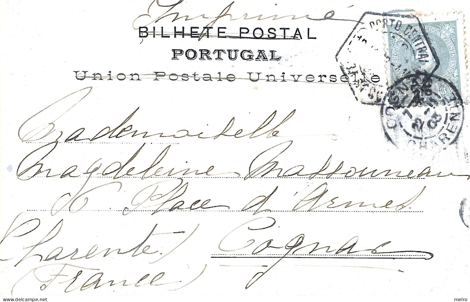 Portugal- Porto - Ponte Sobre O Rio Leça. (Edição C.P.Cardoso -Foz Do Douro) -CIRCULADO Em 22-11-1903 - Porto