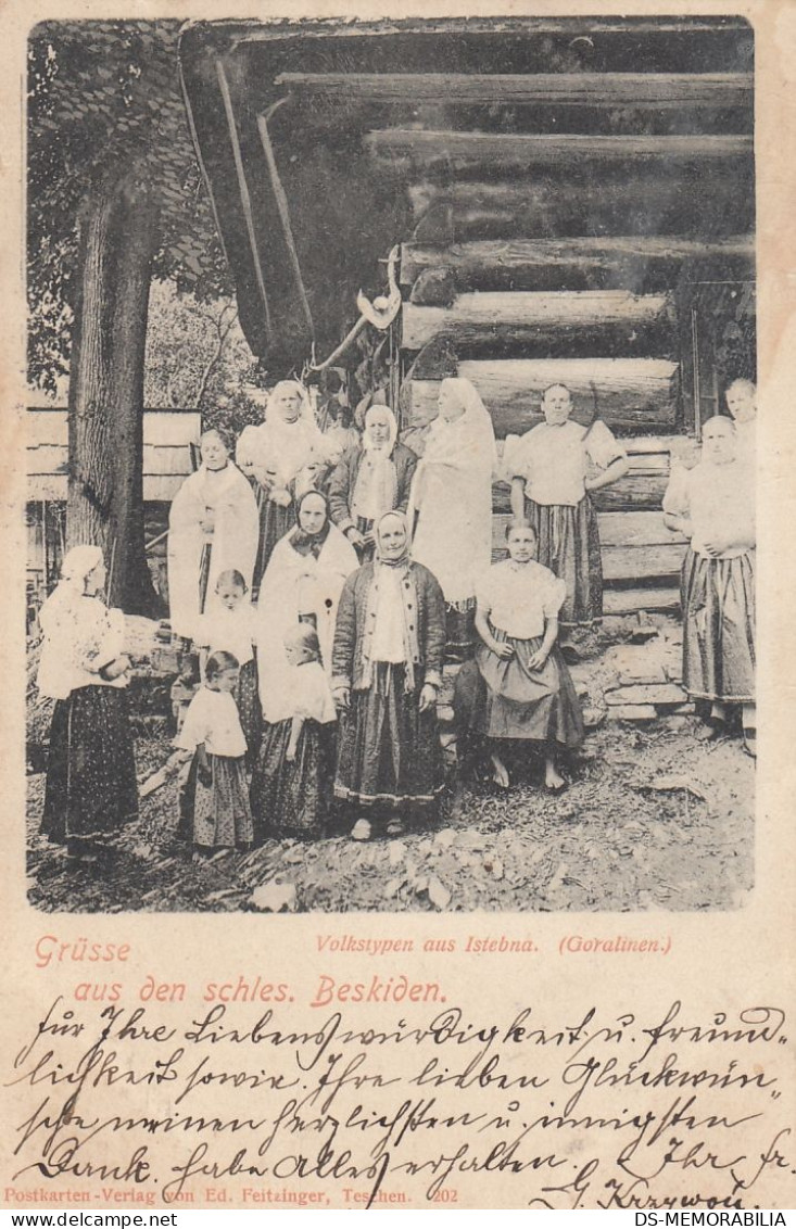 Gruss Aus Beskiden - Volkstypen Aus Istebna 1900 - Poland