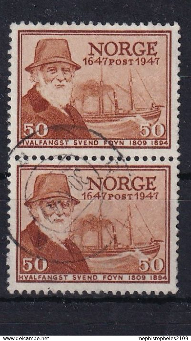 NORWAY 1947 - Canceled - Mi 330 - Pair! - Usados