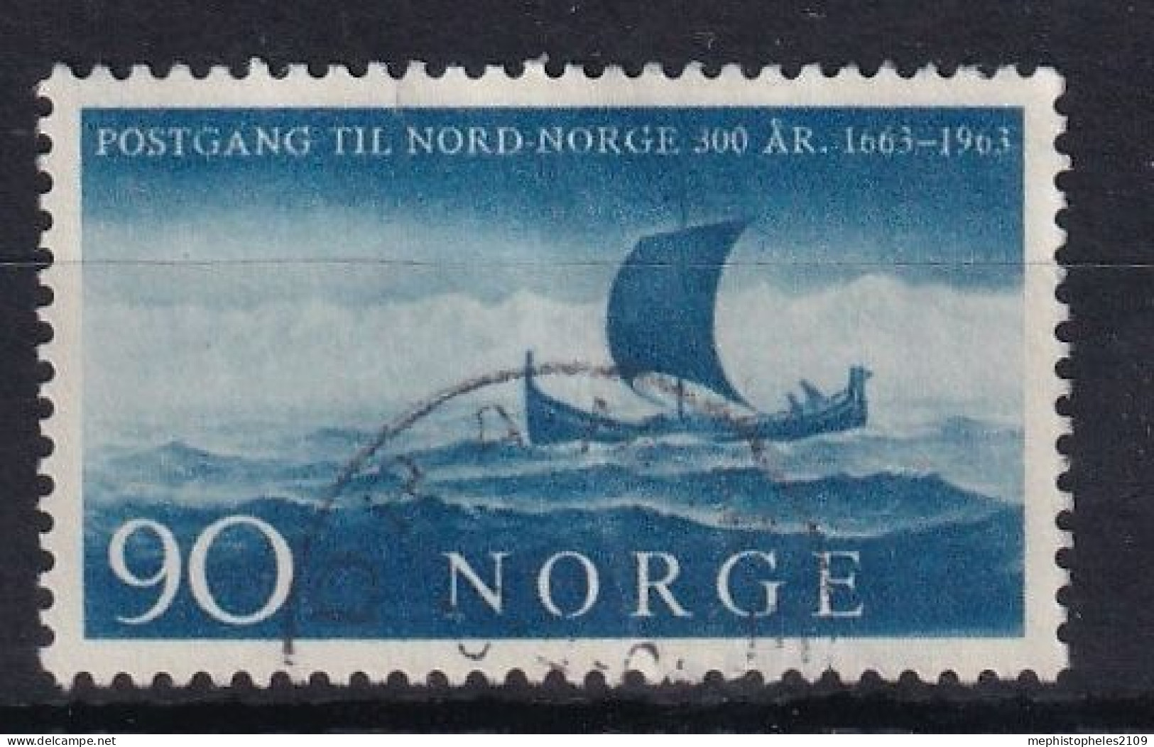 NORWAY 1963 - Canceled - Mi 495 - Usados
