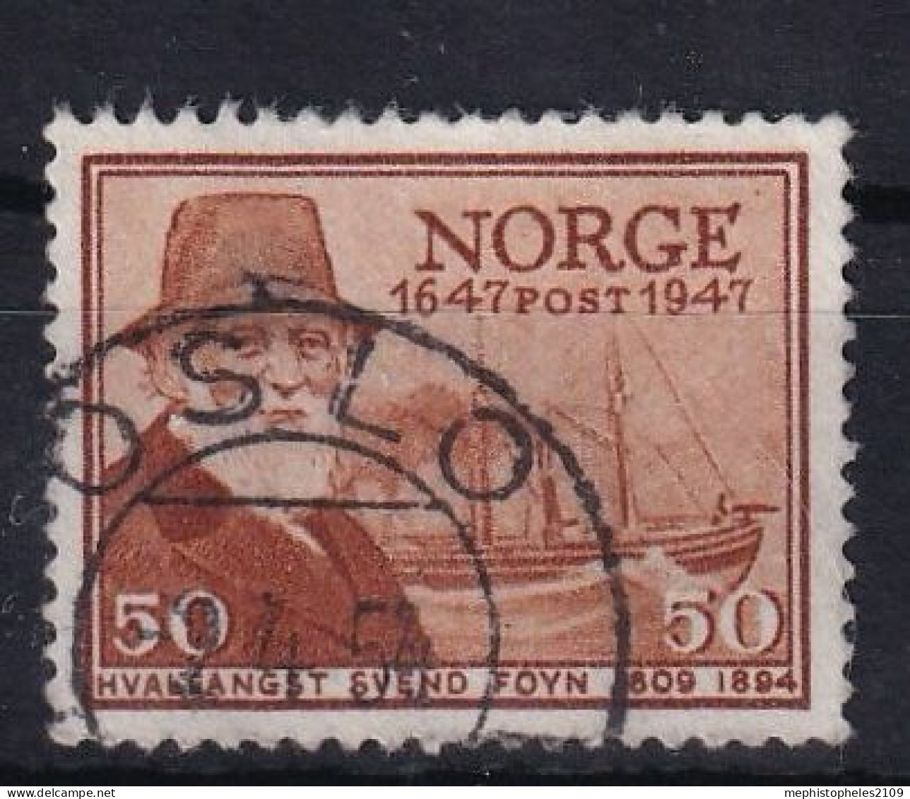 NORWAY 1947 - Canceled - Mi 330 - Gebruikt