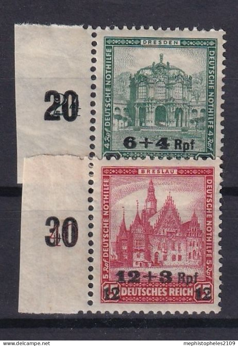 DEUTSCHES REICH 1932 - MNH - Mi 463, 464 - Nuevos