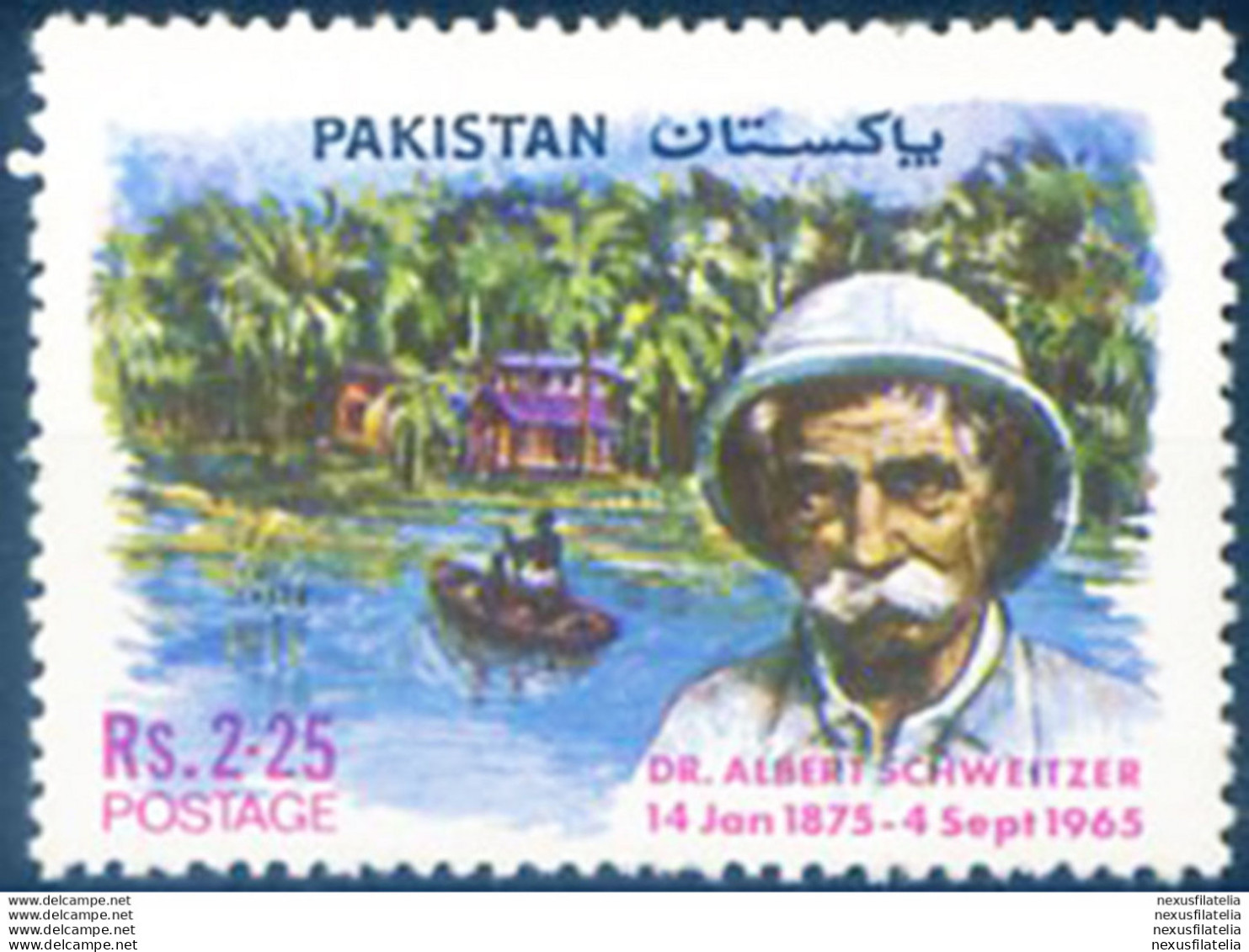 Albert Schweitzer 1975. - Pakistán