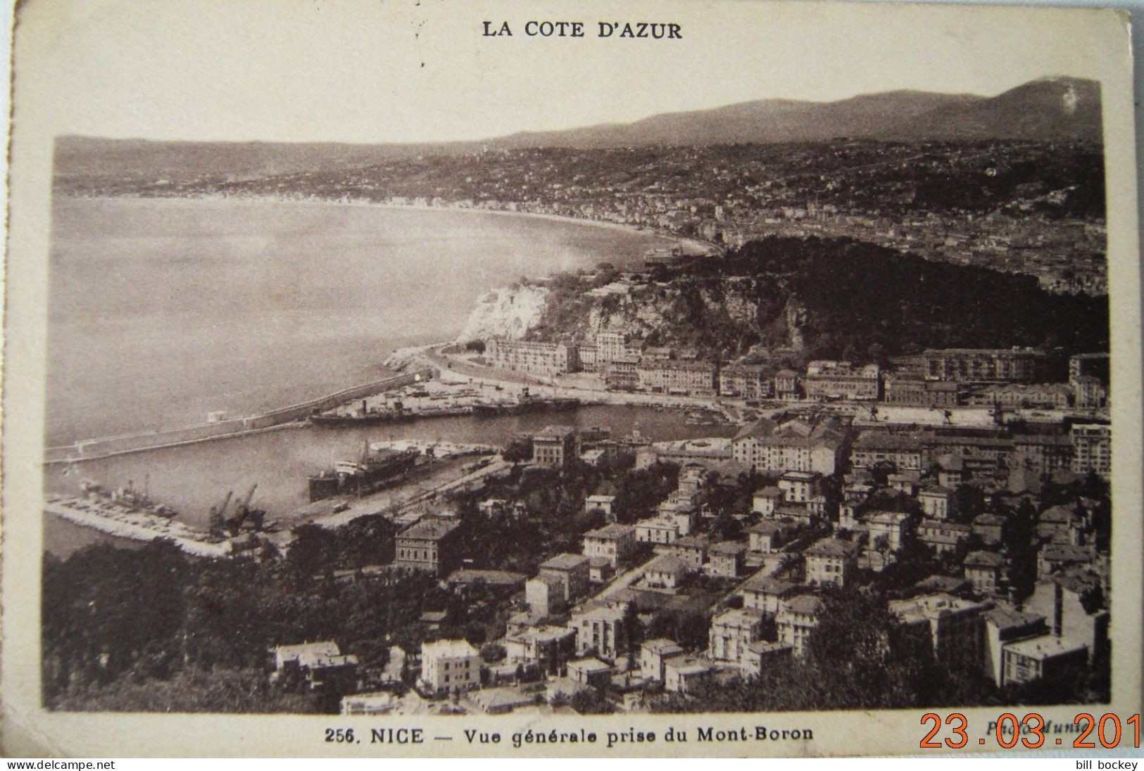 NICE CPA Année 1934 - Affranchie 50c Timbre PAIX Rouge   -  Entrée Du Port De Nice - Monaco, Menton - Schiffahrt - Hafen