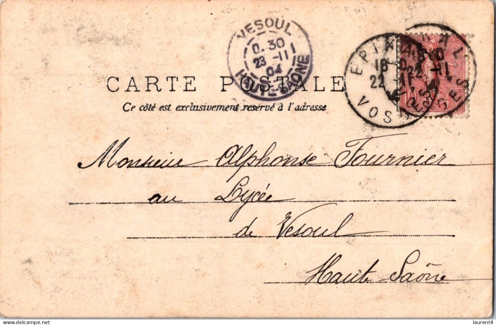 24-4-2024 (2 Z 51) VERY OLD - Colorised - FRANCE - (posted 1904) Le Prodigue Quitte La Maison Paternelle - Autres & Non Classés