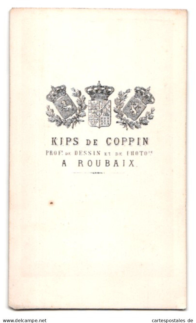 Photo Kips De Coppin, Roubaix, Gestandener Herr Im Gehrock Avec Backenbart  - Anonymous Persons