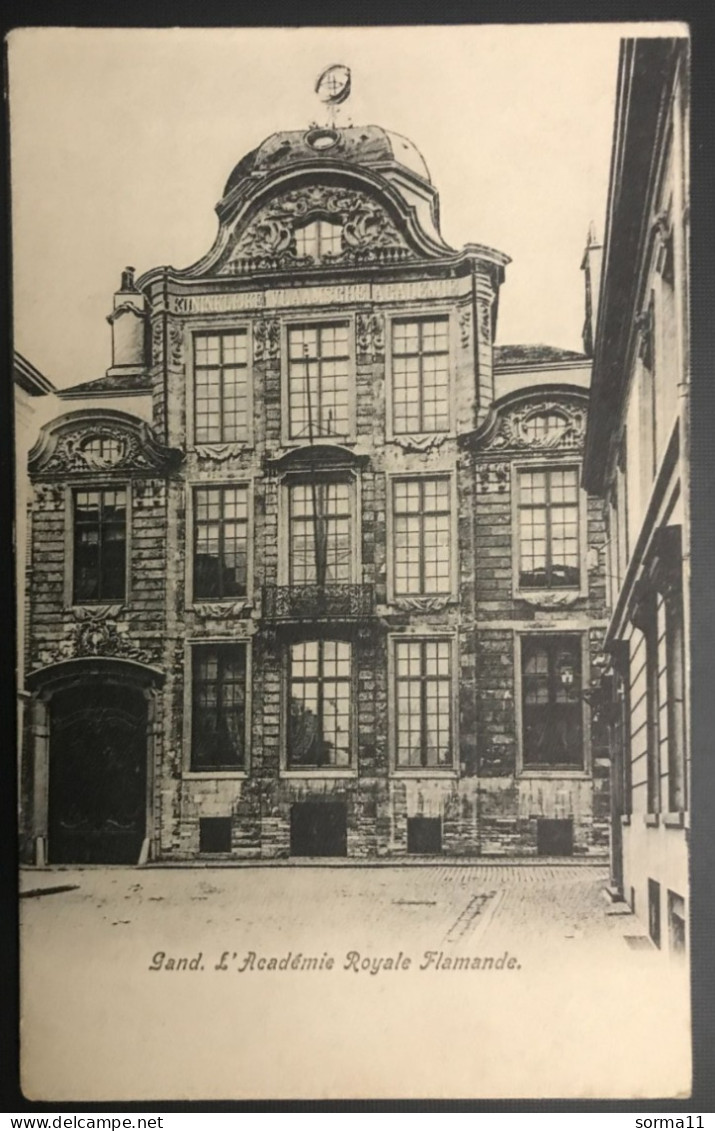 CPA GAND GENT (Belgique) L'Académie Royale Flamande - Gent