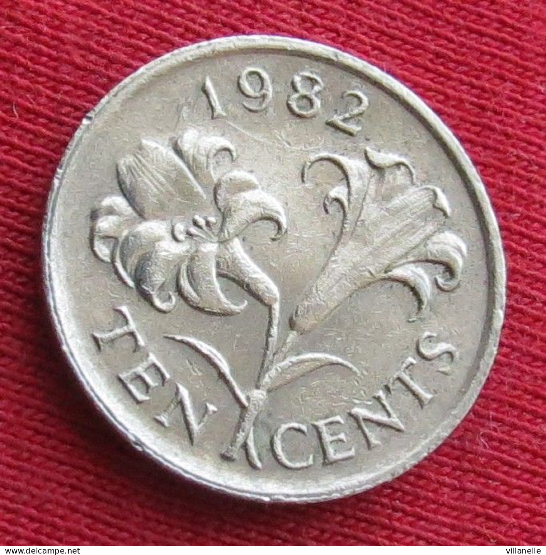 Bermuda 10 Cents 1982 KM# 17 Lt 1083 Bermudes Bermudas - Bermudes