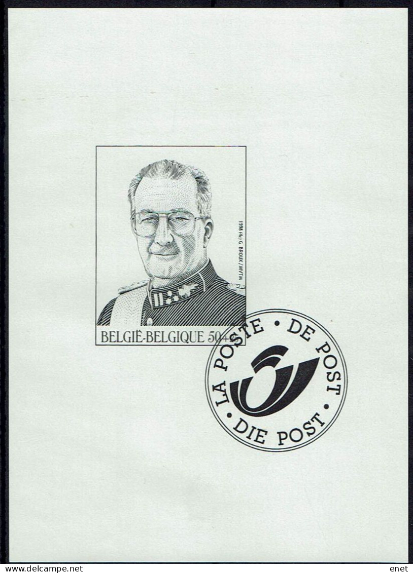 Belgie 1998 -  OBP GCA3 (2740) - Koning Albert II - Het Belgische Koningshuis - Royalties, Royals