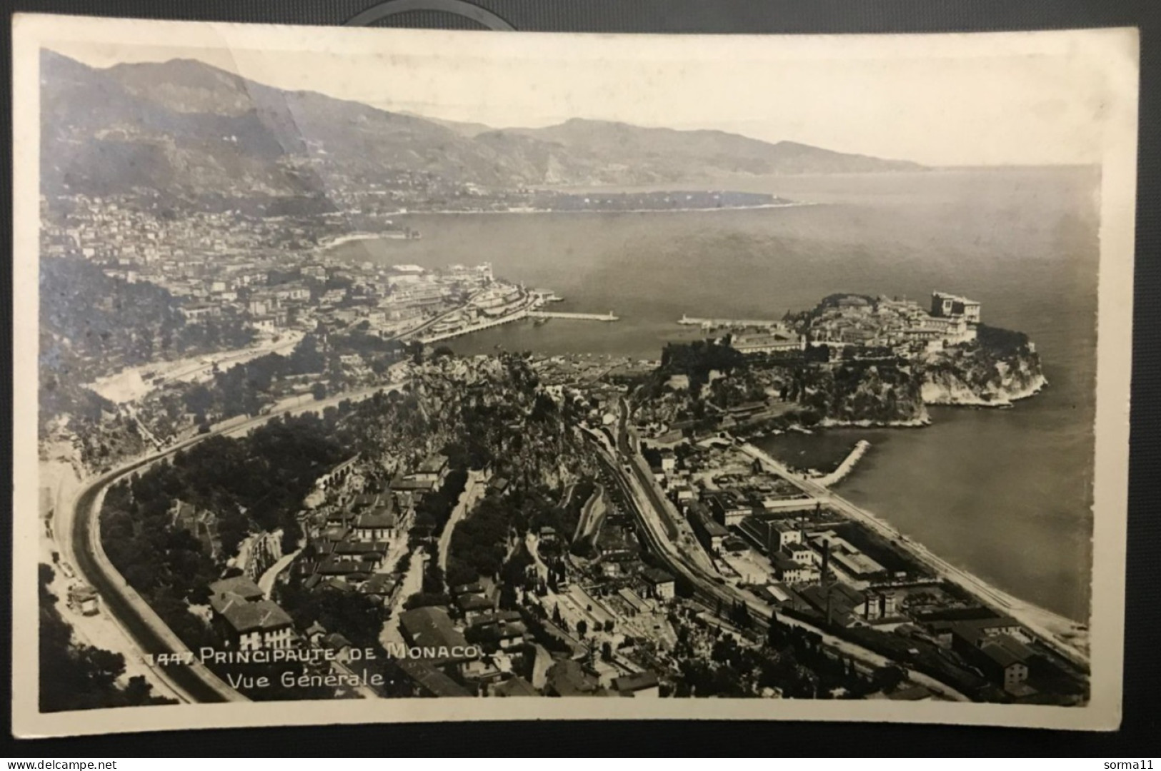 CPSM MONACO Vue Générale - Mehransichten, Panoramakarten